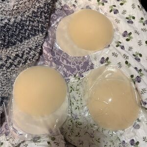 NEW Set of 3 silicone breast lift/covers